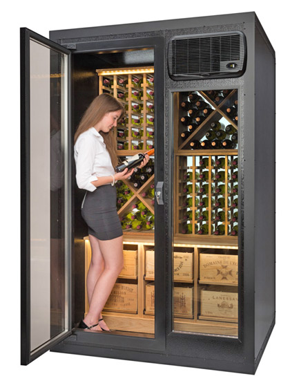 WeinkühlZelle Visiocave Mit Regalen Regale cavicasestandard Regale für